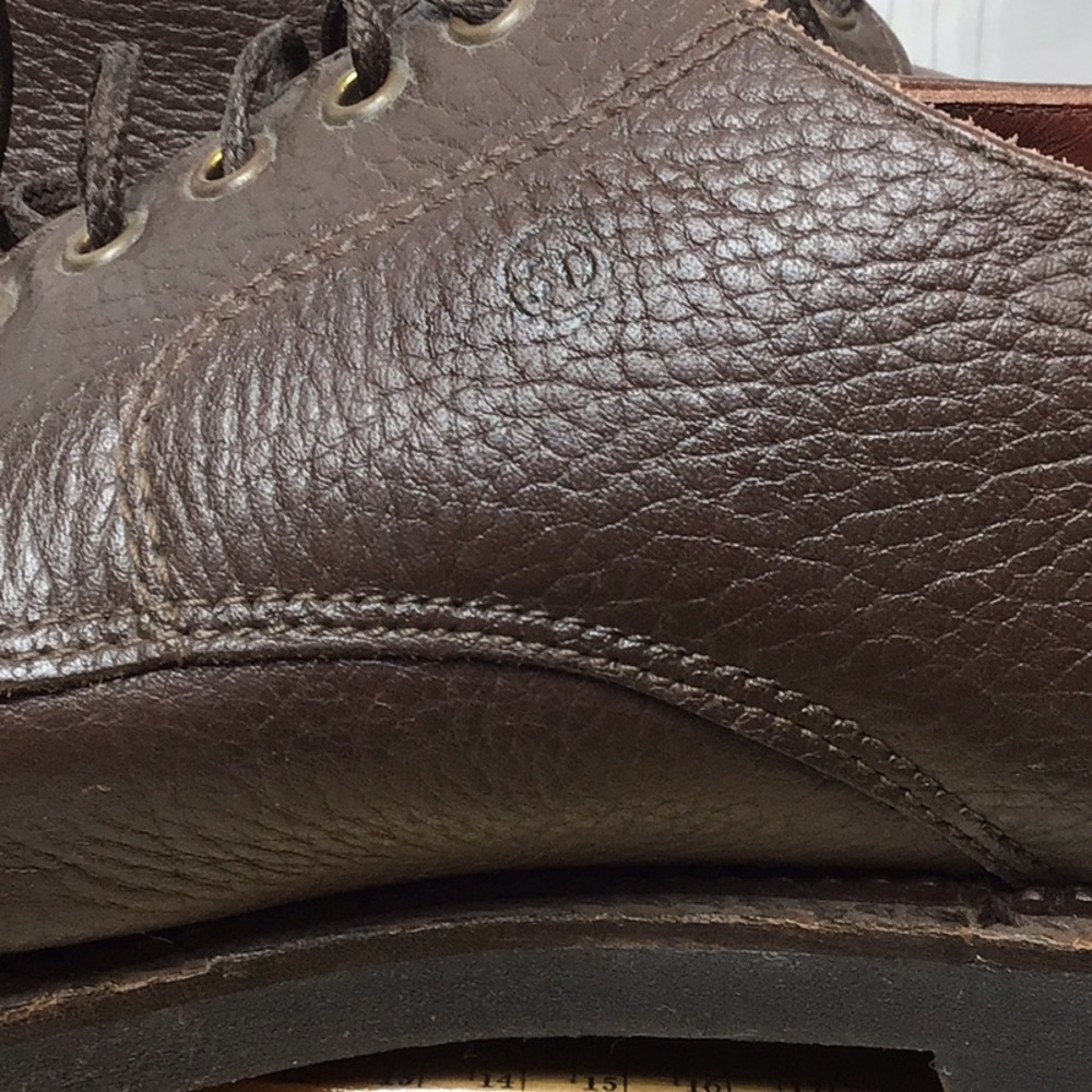 🇺🇸Red Wing Shoes Brown Leather Pebble Finish Lace Up Slip Resistant Sz.12 - Picture 6 of 13